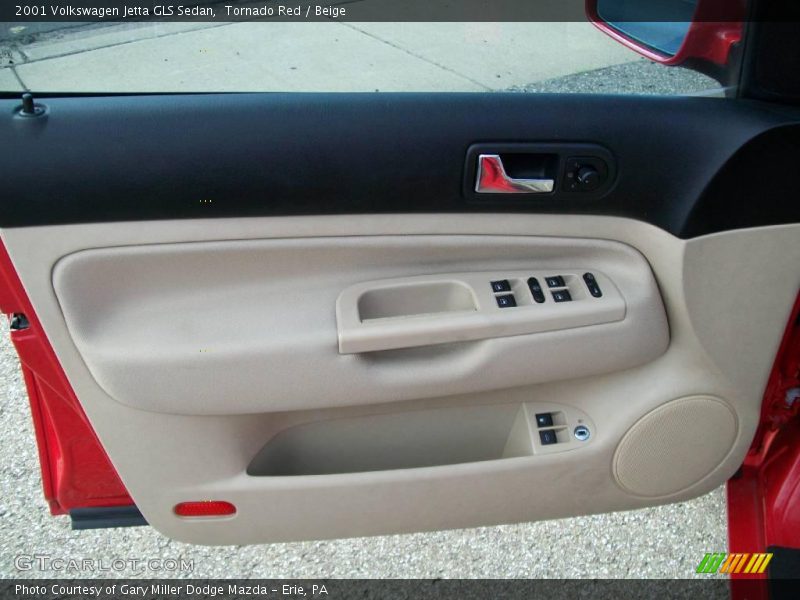Tornado Red / Beige 2001 Volkswagen Jetta GLS Sedan