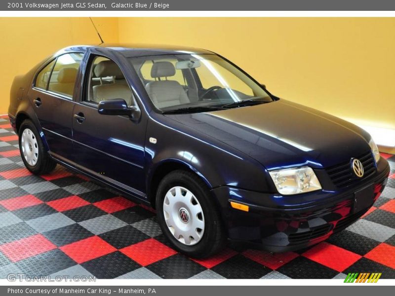 Galactic Blue / Beige 2001 Volkswagen Jetta GLS Sedan