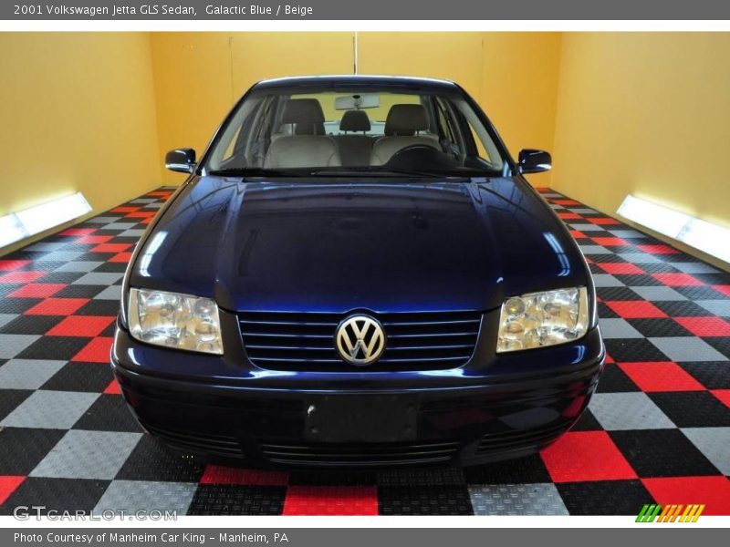 Galactic Blue / Beige 2001 Volkswagen Jetta GLS Sedan