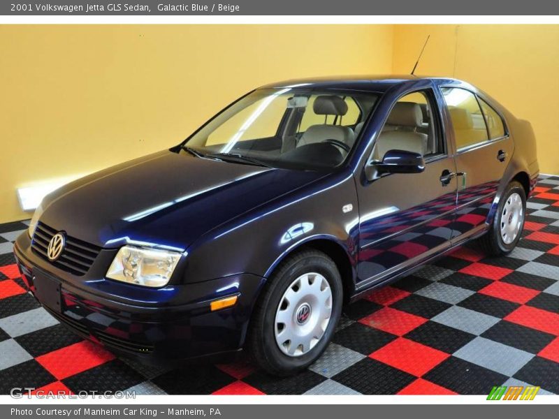 Galactic Blue / Beige 2001 Volkswagen Jetta GLS Sedan