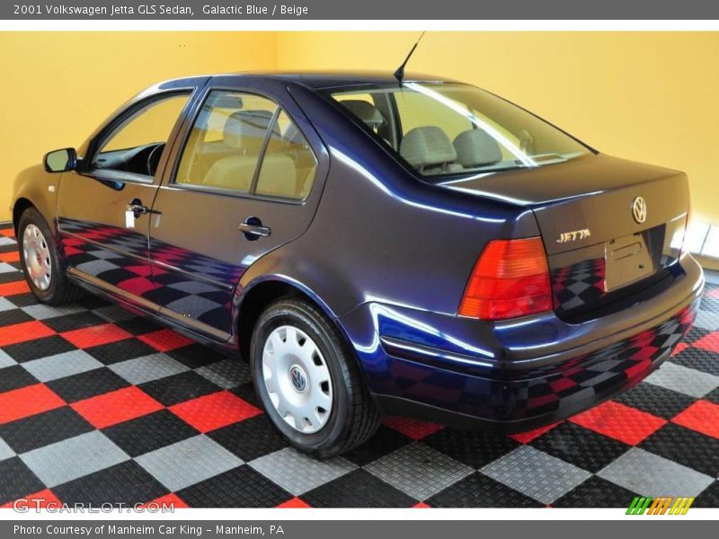 Galactic Blue / Beige 2001 Volkswagen Jetta GLS Sedan