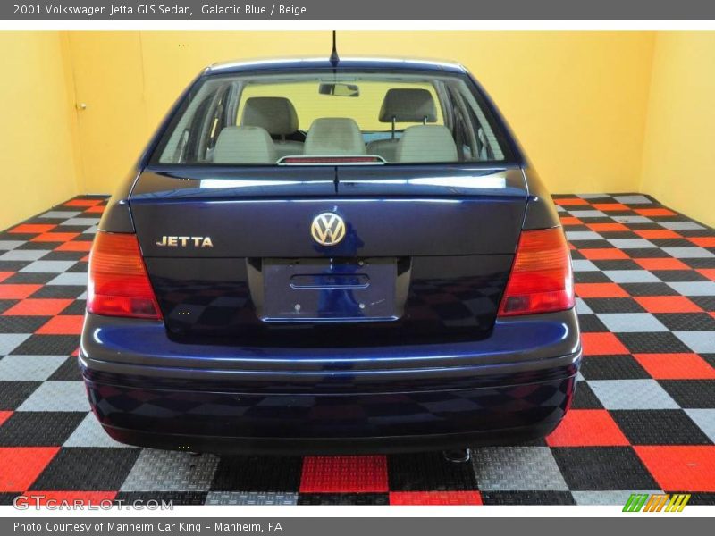 Galactic Blue / Beige 2001 Volkswagen Jetta GLS Sedan
