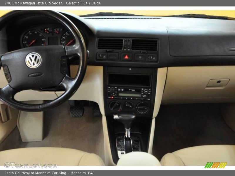 Galactic Blue / Beige 2001 Volkswagen Jetta GLS Sedan