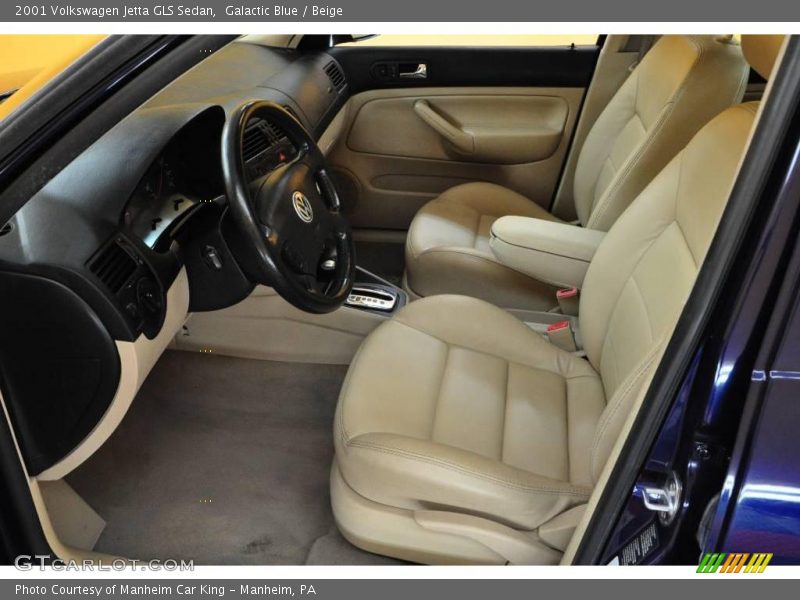 Galactic Blue / Beige 2001 Volkswagen Jetta GLS Sedan