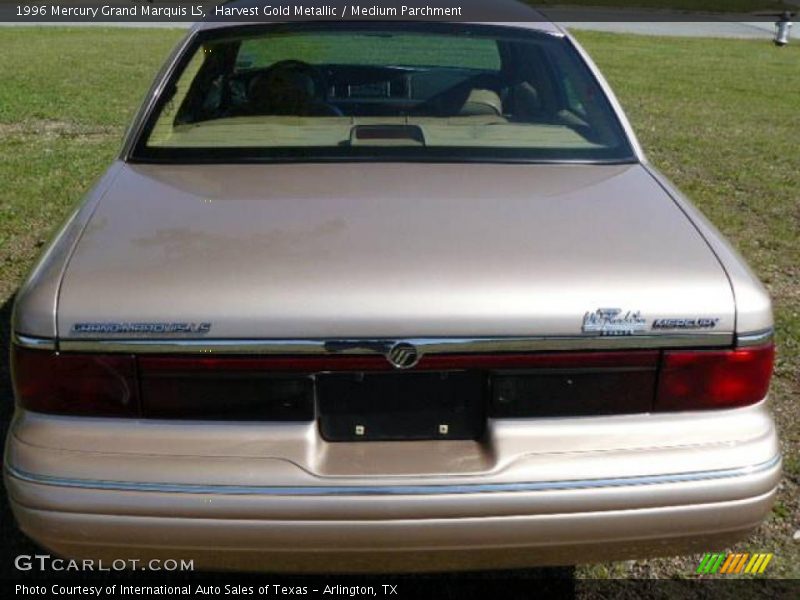 Harvest Gold Metallic / Medium Parchment 1996 Mercury Grand Marquis LS