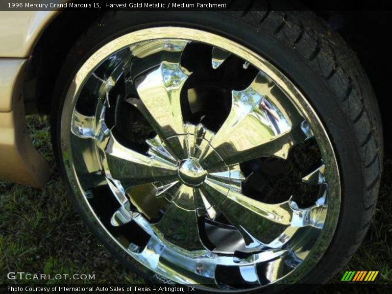Harvest Gold Metallic / Medium Parchment 1996 Mercury Grand Marquis LS