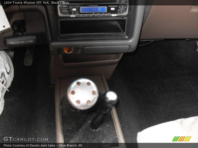 Black / Gray 1994 Toyota 4Runner SR5 4x4
