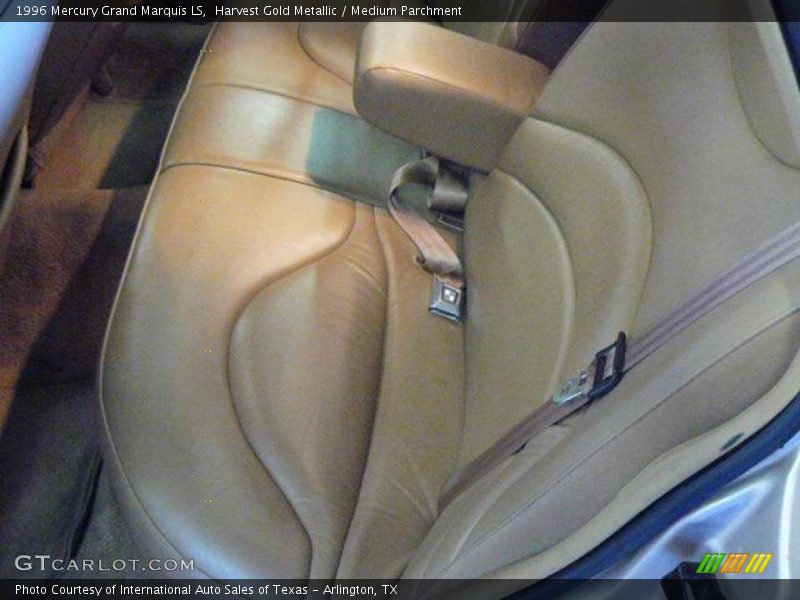 Harvest Gold Metallic / Medium Parchment 1996 Mercury Grand Marquis LS