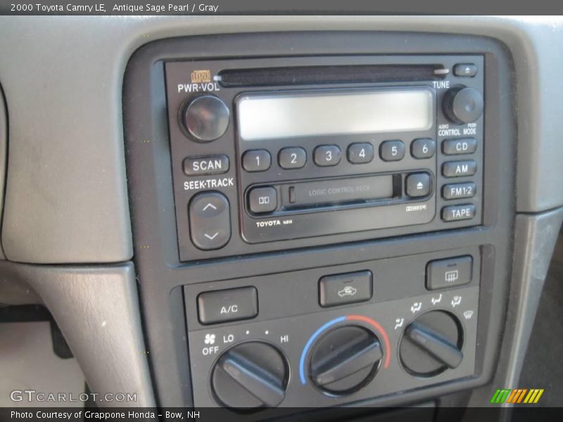 Antique Sage Pearl / Gray 2000 Toyota Camry LE