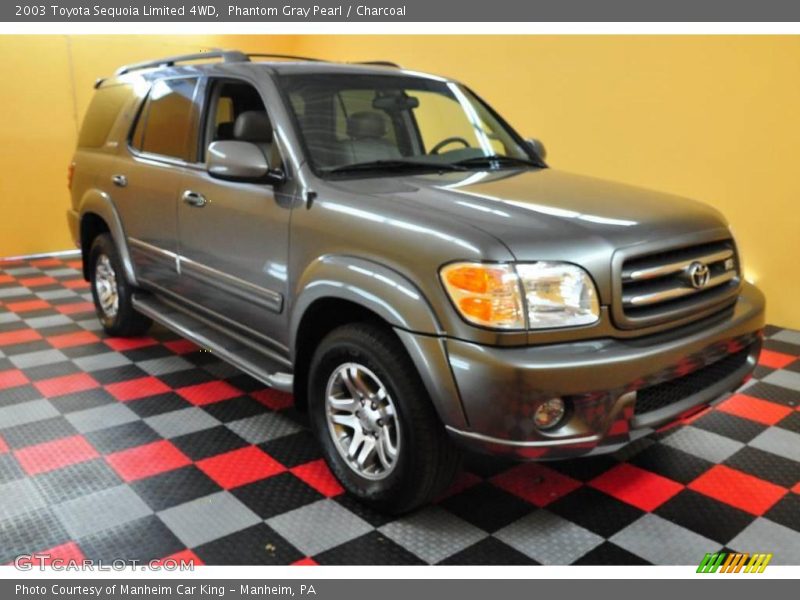 Phantom Gray Pearl / Charcoal 2003 Toyota Sequoia Limited 4WD