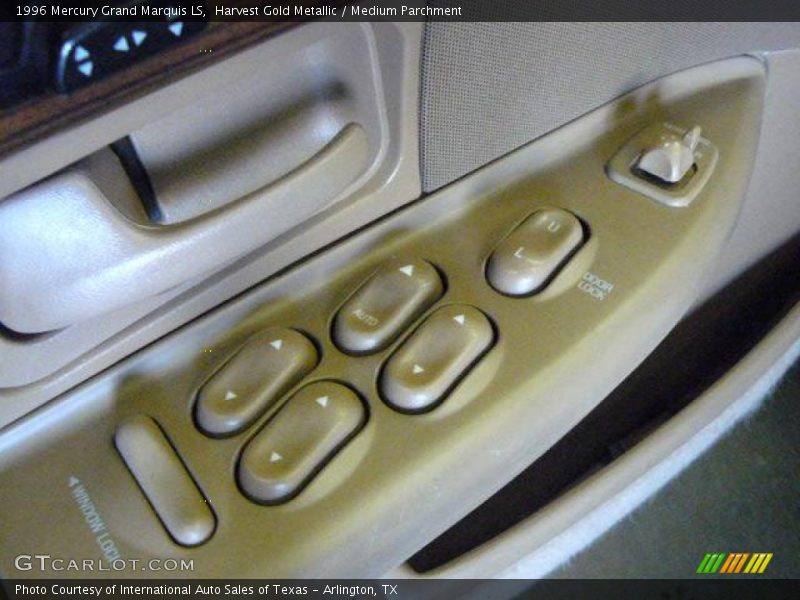 Harvest Gold Metallic / Medium Parchment 1996 Mercury Grand Marquis LS