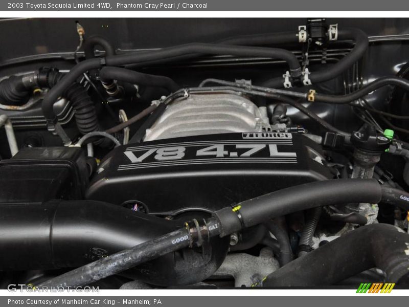 Phantom Gray Pearl / Charcoal 2003 Toyota Sequoia Limited 4WD
