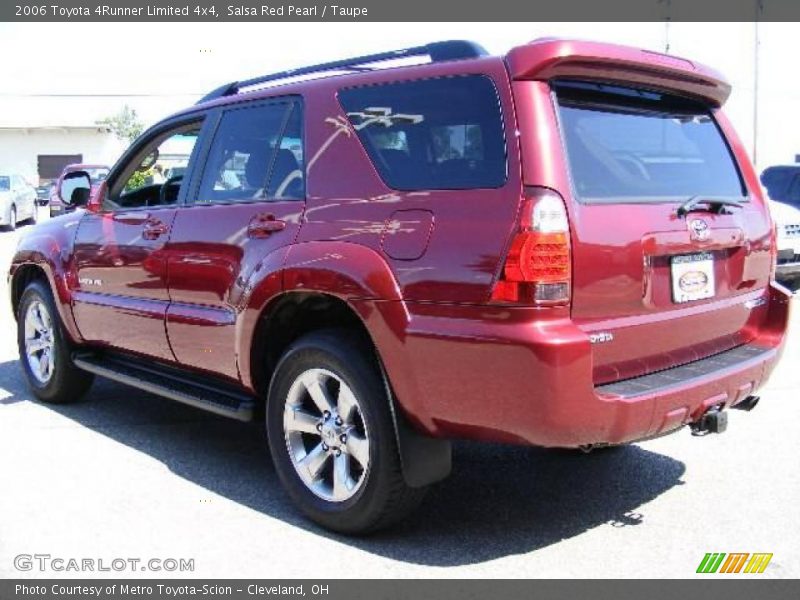 Salsa Red Pearl / Taupe 2006 Toyota 4Runner Limited 4x4