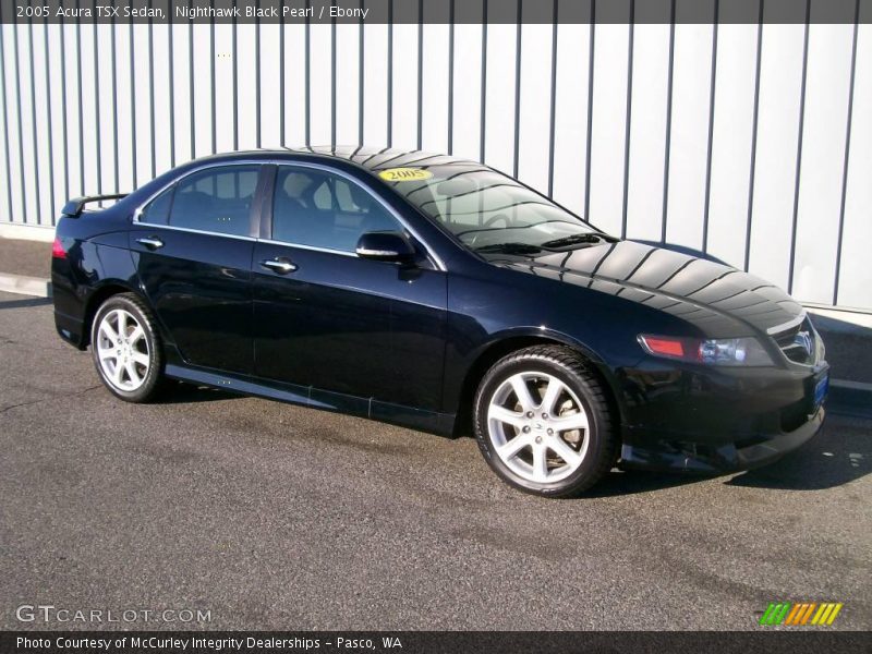 Nighthawk Black Pearl / Ebony 2005 Acura TSX Sedan