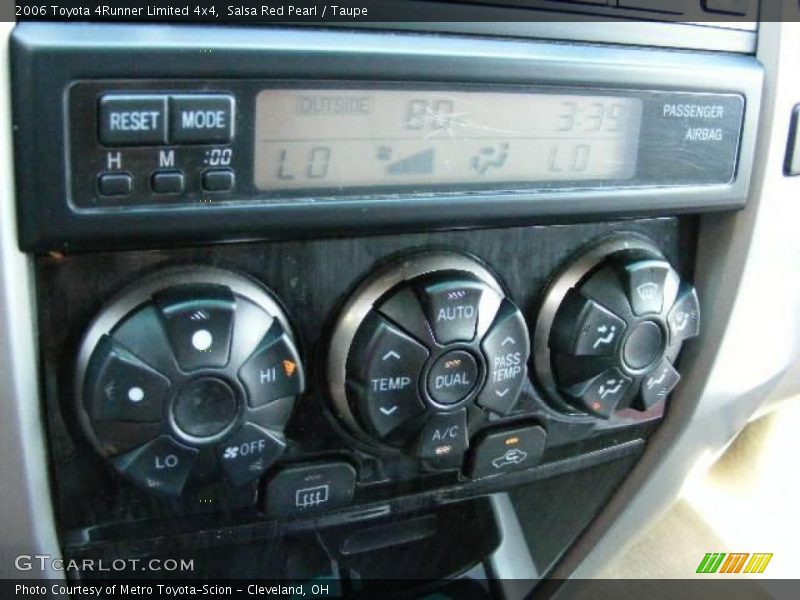 Salsa Red Pearl / Taupe 2006 Toyota 4Runner Limited 4x4
