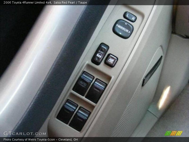 Salsa Red Pearl / Taupe 2006 Toyota 4Runner Limited 4x4