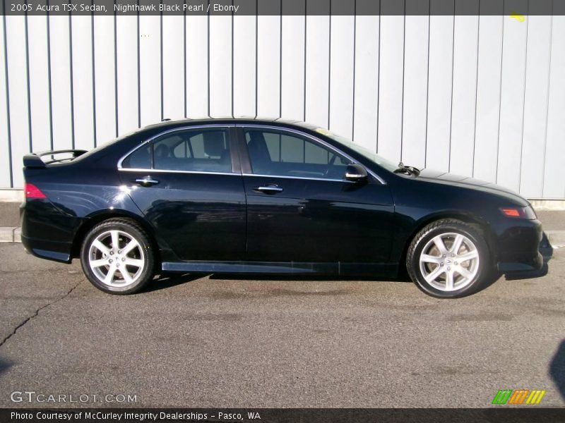 Nighthawk Black Pearl / Ebony 2005 Acura TSX Sedan