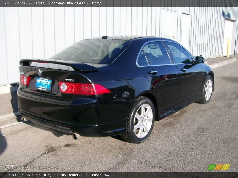 Nighthawk Black Pearl / Ebony 2005 Acura TSX Sedan