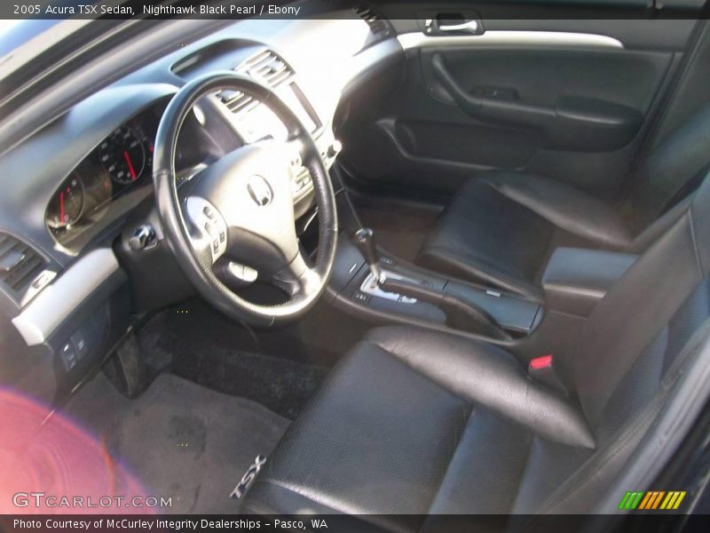 Nighthawk Black Pearl / Ebony 2005 Acura TSX Sedan