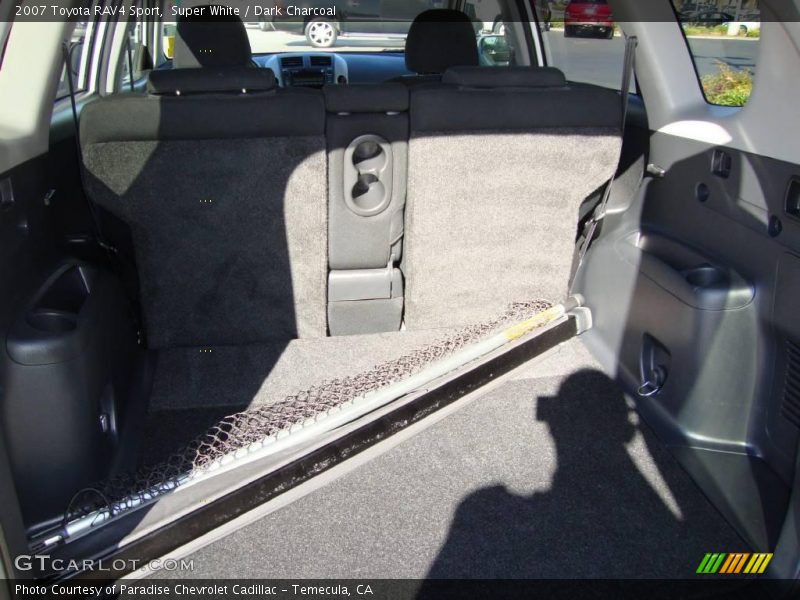 Super White / Dark Charcoal 2007 Toyota RAV4 Sport