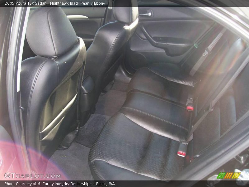 Nighthawk Black Pearl / Ebony 2005 Acura TSX Sedan