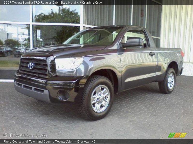Slate Metallic / Graphite Gray 2007 Toyota Tundra TRD Regular Cab