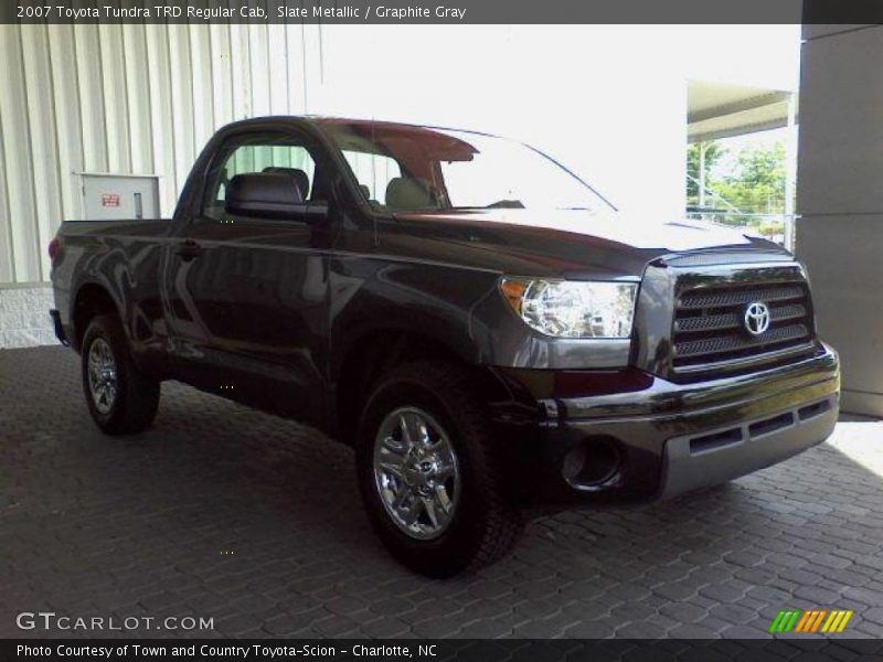 Slate Metallic / Graphite Gray 2007 Toyota Tundra TRD Regular Cab