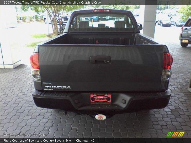 Slate Metallic / Graphite Gray 2007 Toyota Tundra TRD Regular Cab