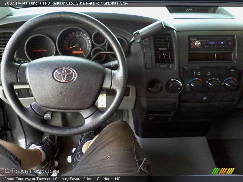 Slate Metallic / Graphite Gray 2007 Toyota Tundra TRD Regular Cab