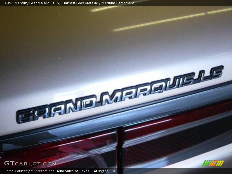 Harvest Gold Metallic / Medium Parchment 1996 Mercury Grand Marquis LS