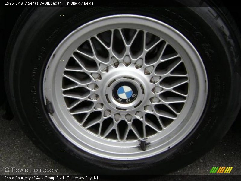 Jet Black / Beige 1995 BMW 7 Series 740iL Sedan