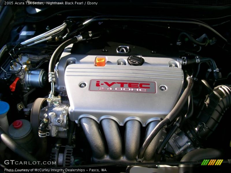 Nighthawk Black Pearl / Ebony 2005 Acura TSX Sedan
