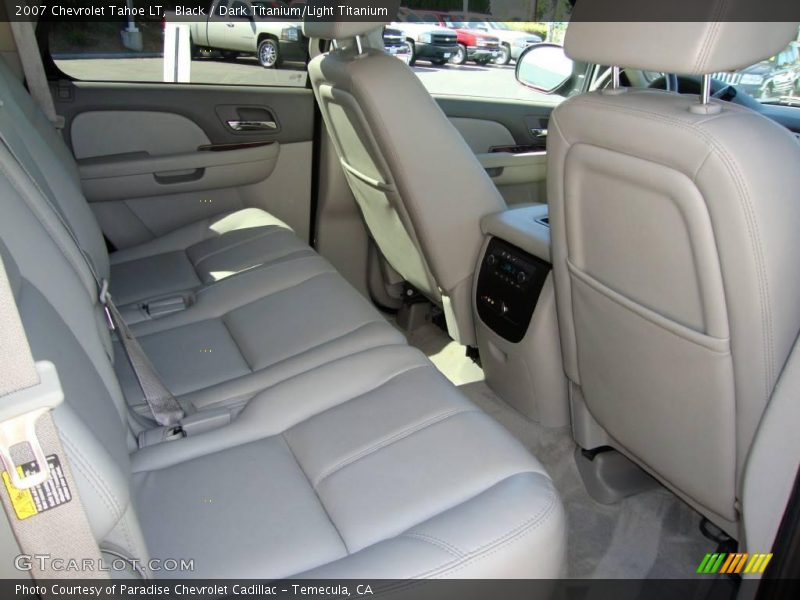 Black / Dark Titanium/Light Titanium 2007 Chevrolet Tahoe LT