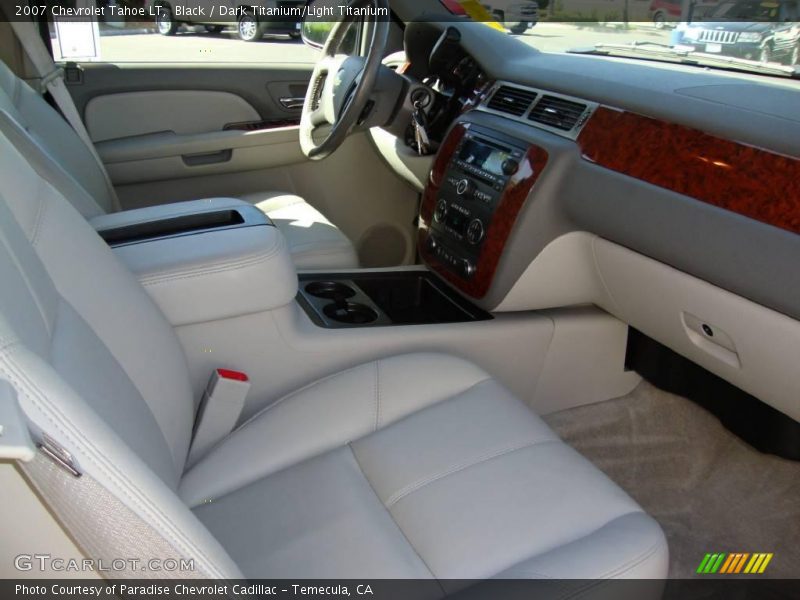 Black / Dark Titanium/Light Titanium 2007 Chevrolet Tahoe LT