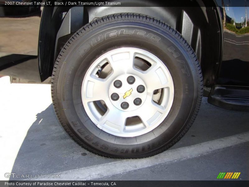 Black / Dark Titanium/Light Titanium 2007 Chevrolet Tahoe LT