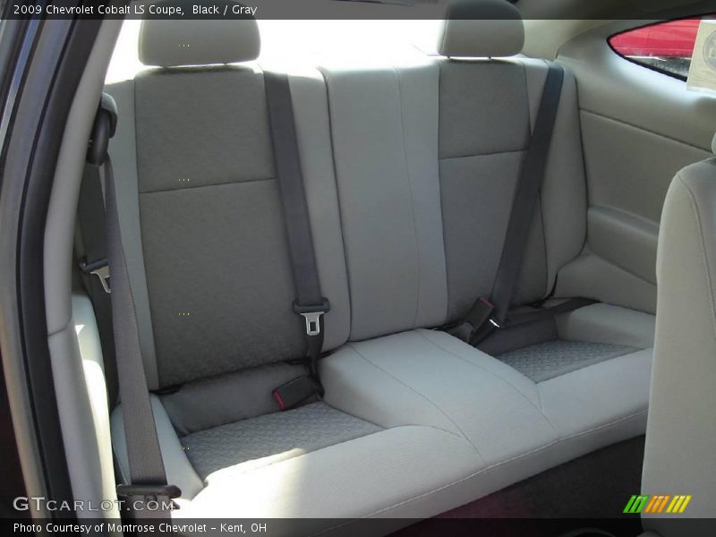 Black / Gray 2009 Chevrolet Cobalt LS Coupe