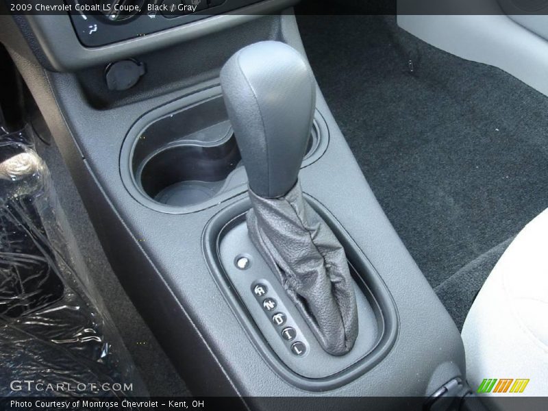 Black / Gray 2009 Chevrolet Cobalt LS Coupe