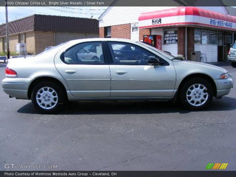 Bright Silver Metallic / Silver Fern 2000 Chrysler Cirrus LX
