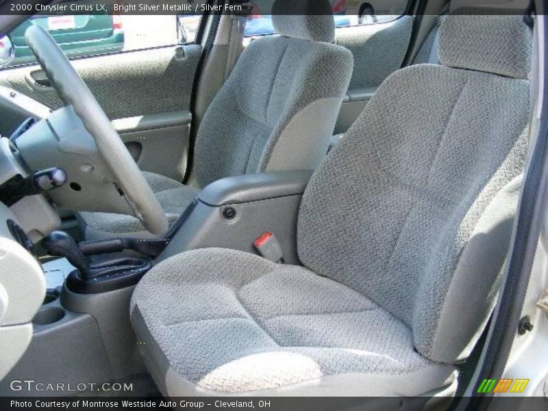 Bright Silver Metallic / Silver Fern 2000 Chrysler Cirrus LX