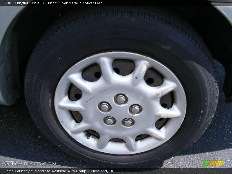 Bright Silver Metallic / Silver Fern 2000 Chrysler Cirrus LX
