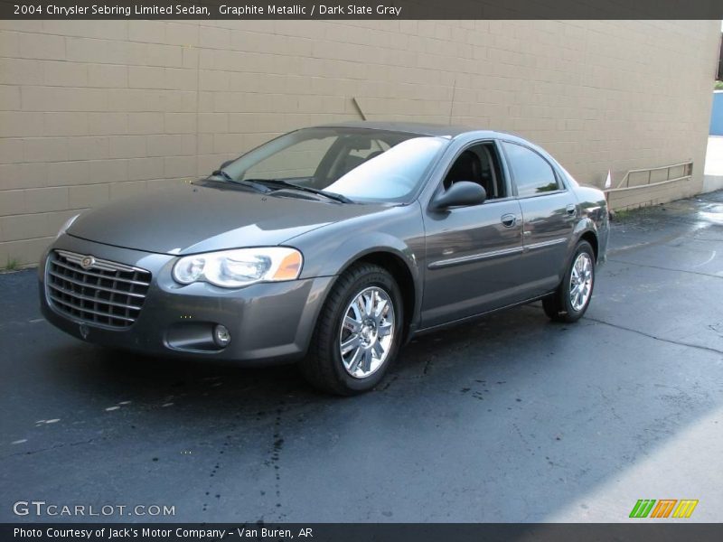Graphite Metallic / Dark Slate Gray 2004 Chrysler Sebring Limited Sedan