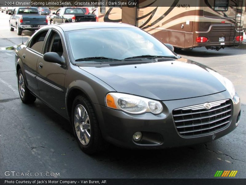 Graphite Metallic / Dark Slate Gray 2004 Chrysler Sebring Limited Sedan