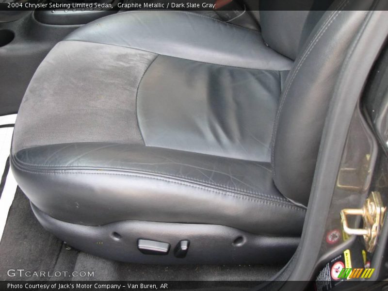 Graphite Metallic / Dark Slate Gray 2004 Chrysler Sebring Limited Sedan
