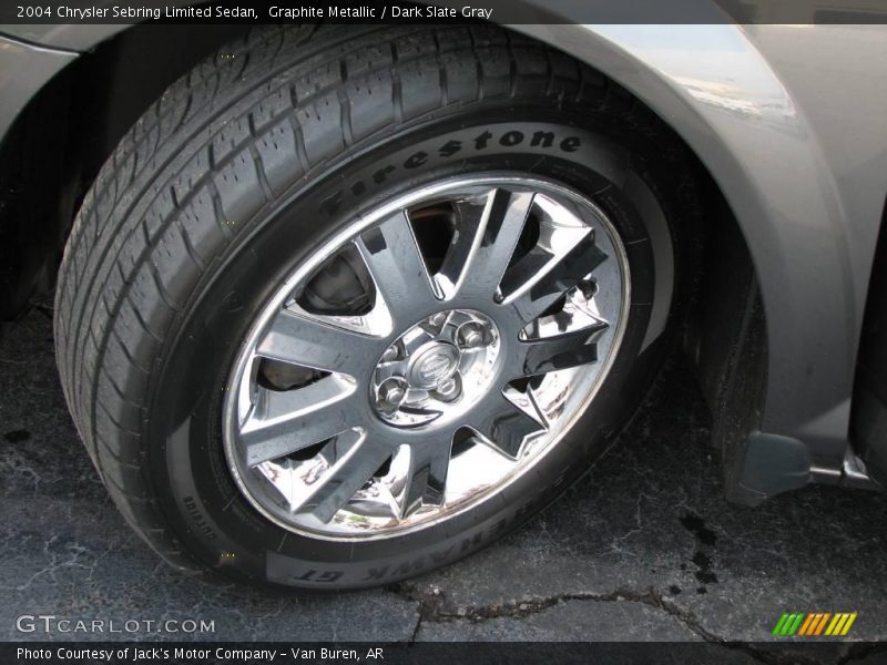 Graphite Metallic / Dark Slate Gray 2004 Chrysler Sebring Limited Sedan