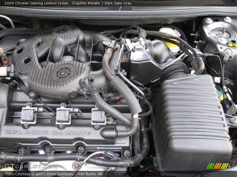 Graphite Metallic / Dark Slate Gray 2004 Chrysler Sebring Limited Sedan