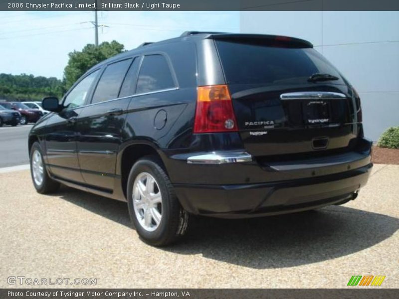 Brilliant Black / Light Taupe 2006 Chrysler Pacifica Limited