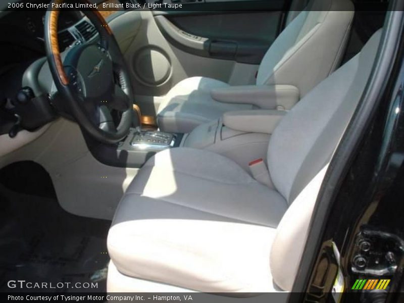 Brilliant Black / Light Taupe 2006 Chrysler Pacifica Limited