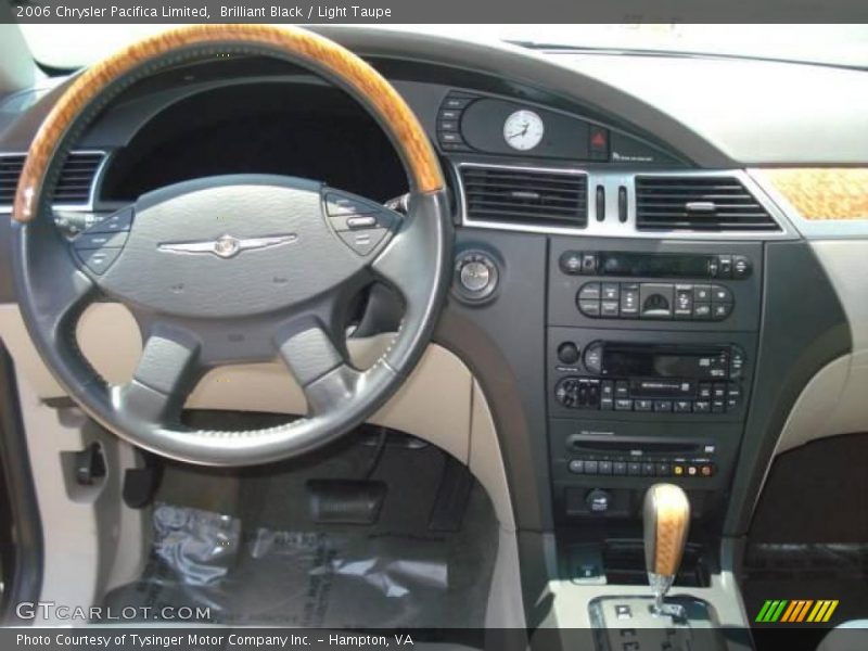 Brilliant Black / Light Taupe 2006 Chrysler Pacifica Limited
