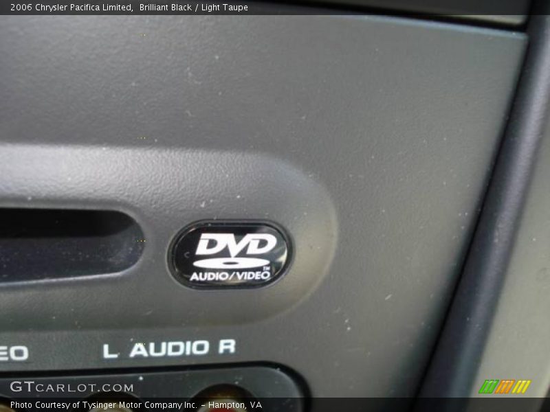 Brilliant Black / Light Taupe 2006 Chrysler Pacifica Limited