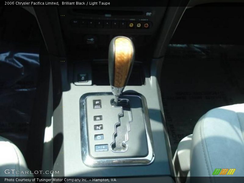 Brilliant Black / Light Taupe 2006 Chrysler Pacifica Limited